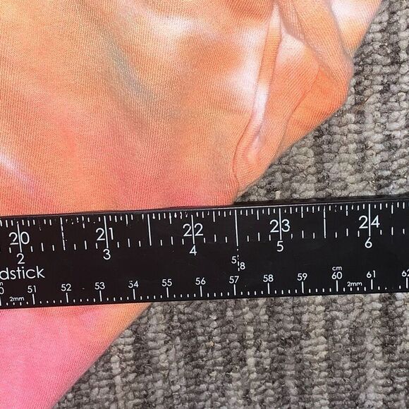 Victoria’s Secret Pink Women’s Size XS Half Zip Tie Dye Cropped Sport Hoodie‎ - Picture 4 of 6